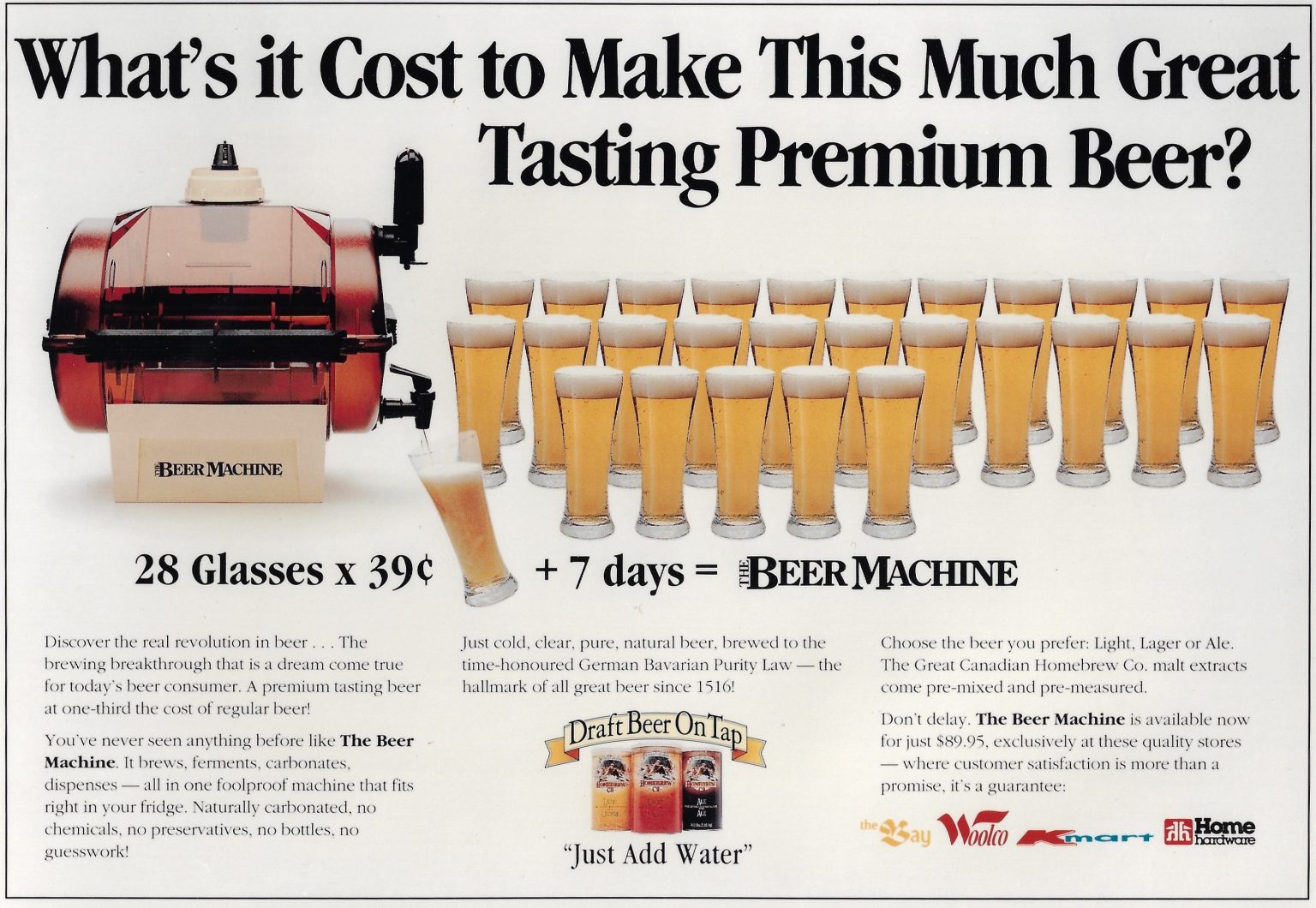 History Beer Machine